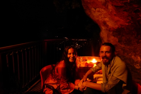 Our favourite dinner spot, in a cave! - Nochelle, Amalfi
