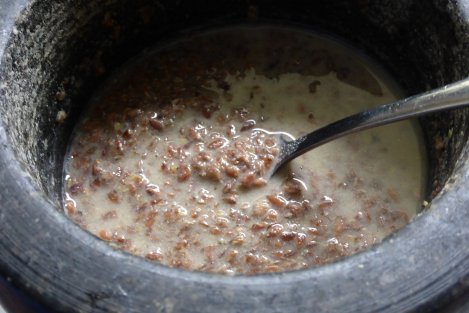 This is!  (Flax Egg)