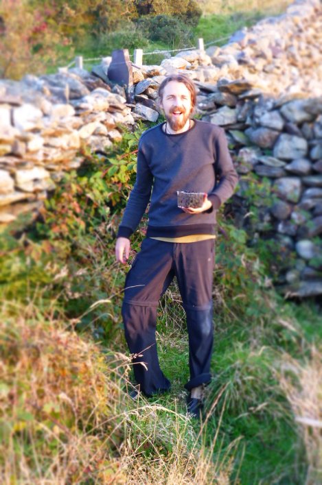 Last of the blackberries, still fruiting into late October!?