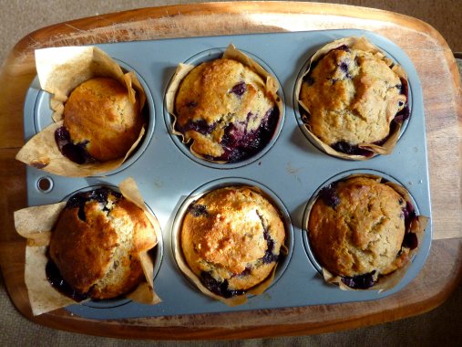 Fresh from the oven- THE SMELL! THE AROMA! (yum)