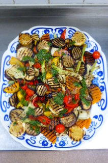 Flamegrilled Vegetables with Chermoula (Recipe from Peace and Parsnips)