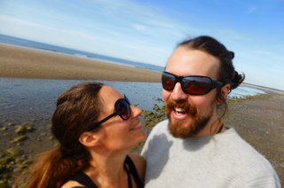 Down on Dinas Dinlle. Autumn has been beautiful in North Wales.