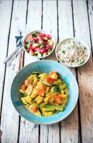 Aviyal - Keralan Coconut Curry