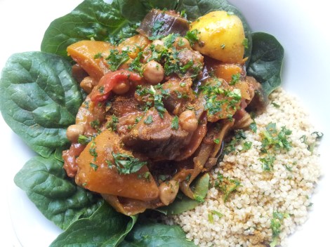 Chickpea, Date and Potato Tagine