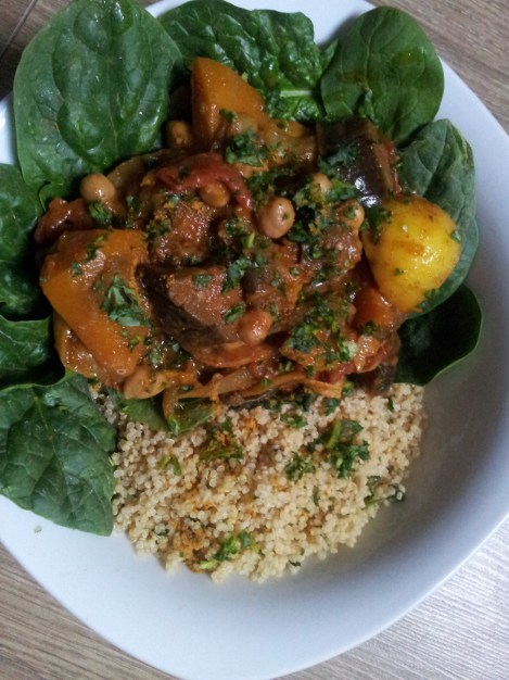 Nice with some greens! (Isn't everything;)