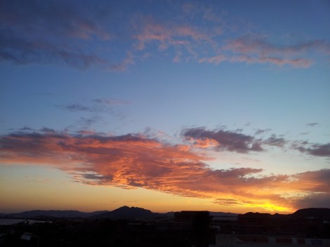Mazarron sunsets are regularly a bit special