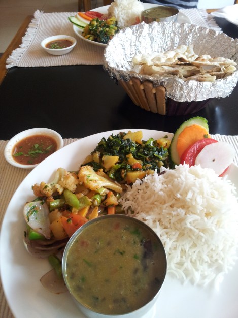 May I introduce Dal Bhat. If you've been to Nepal, you are already friends. 